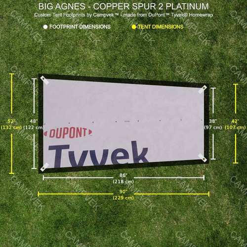 Tyvek footprint for - footprint, the